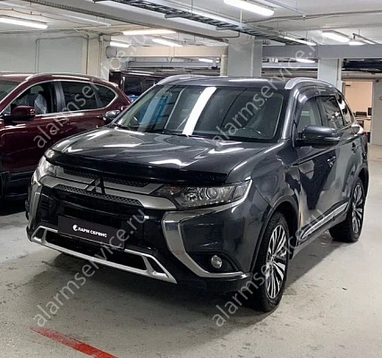 Установка сигнализации на Mitsubishi Outlander
